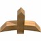 Ekena Millwork Bellingham Rough Sawn Timber Gable Bracket, Western Red Cedar, 36"W x 24"H x 6"D x 6"F, 16/12 Pitch GBW036X24X0606BEL00RWR - alternate 4